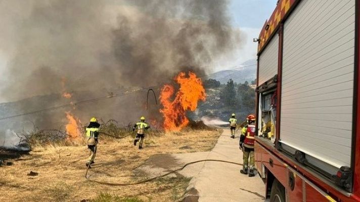 La hora de La 1 - Cáceres se enfrenta a un devastador incendio con más de 900 desalojos