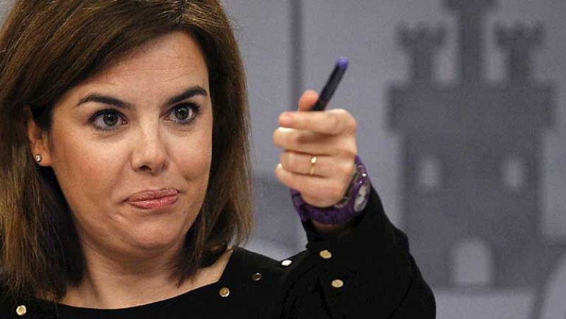 Soraya Sáenz pide que se investigue hasta el final los supuestos pagos en negro de Luis Bárcenas