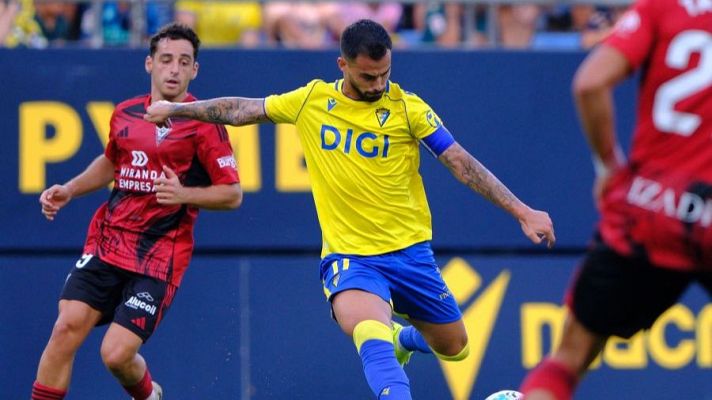 Resúmenes de LaLiga - Cádiz CF - CD Mirandés: resumen del partido de la 1ª jornada de Liga | Segunda