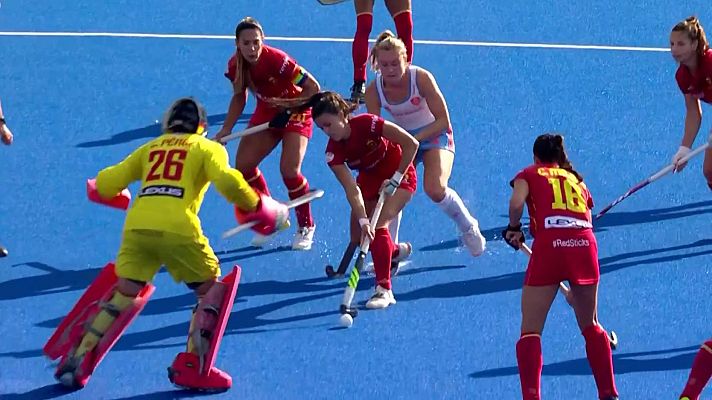 Hockey hierba y sala - Campeonato de Europa Femenino. 1ª Semifinal: Países Bajos - España