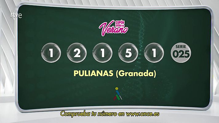 Sorteos ONCE - Sorteo ONCE - 15/08/25