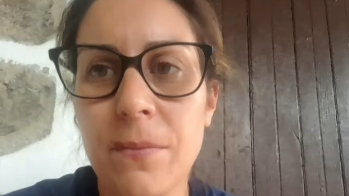 Informativo 24h - Melisa Macía, alcaldesa de Vilariño de Conso (Ourense):  "La impotencia es mucha, llevamos días sin dormir"