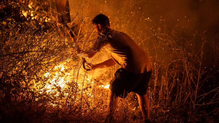 Telediario Fin de Semana - Los incendios forestales disminuyen en número pero aumentan su poder destructivo