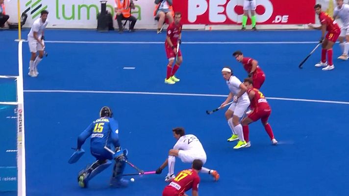 Hockey hierba y sala - Campeonato de Europa Masculino. 3º y 4º puesto: Francia - España