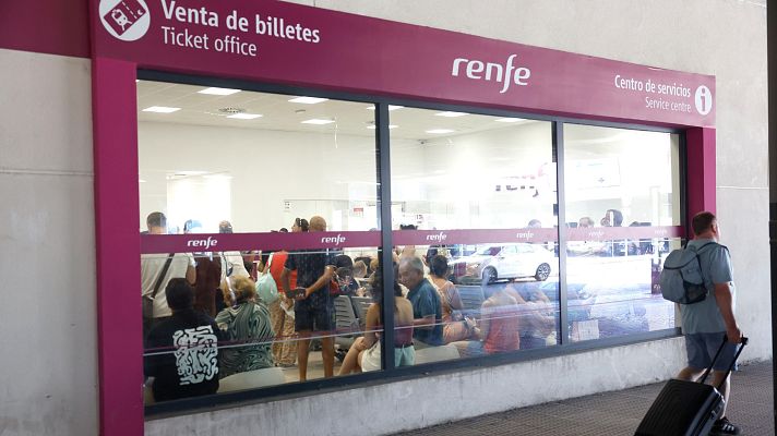 Telediario Fin de Semana - Renfe mantiene la suspensión de los trenes de alta velocidad entre Galicia y Madrid