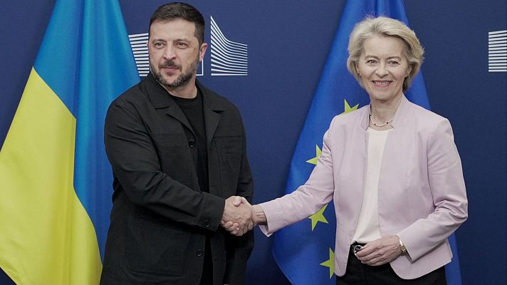 Telediario Fin de Semana - Europa se moviliza para apoyar a Zelenski en la negociación con Trump