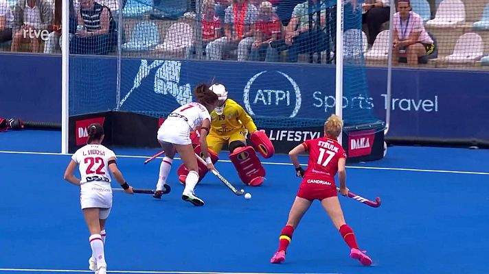 Hockey hierba y sala - Campeonato de Europa Femenino. 3º y 4º puesto: España - Bélgica