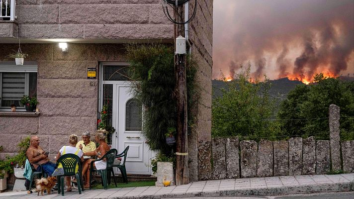 Telediario Fin de Semana - El fuego no da tregua a Galicia, con más de 51.000 hectáreas arrasadas