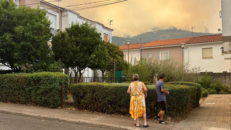Preocupa el flanco norte del incendio de Jarilla | Ver