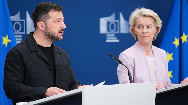 Telediario Fin de Semana - La Coalición de los Voluntarios reivindica el papel de Zelenski en las negociaciones por la paz