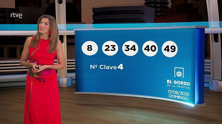 Loterías - Sorteo de la Bonoloto y El Gordo de la Primitiva del 17/08/2025