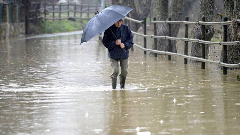 Precipitaciones fuertes o persistentes en buena parte de la península