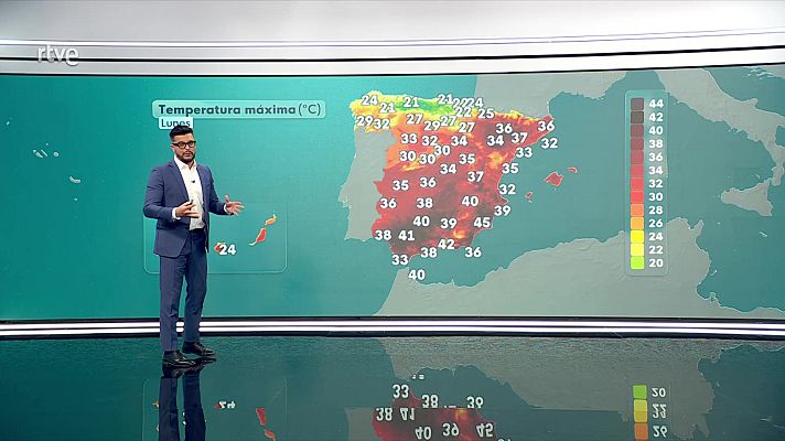 El tiempo - Chubascos y tormentas en Pirineos y la Ibérica oriental