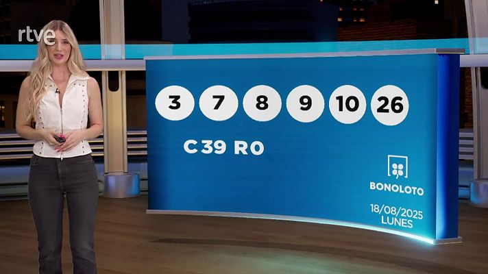 Loterías - Sorteo de la Bonoloto y Primitiva del 18/08/2025