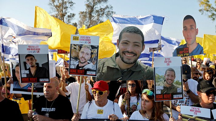 Telediario 2 - Netanyahu desafía la presión de la sociedad israelí y prepara expandir la ofensiva en Gaza