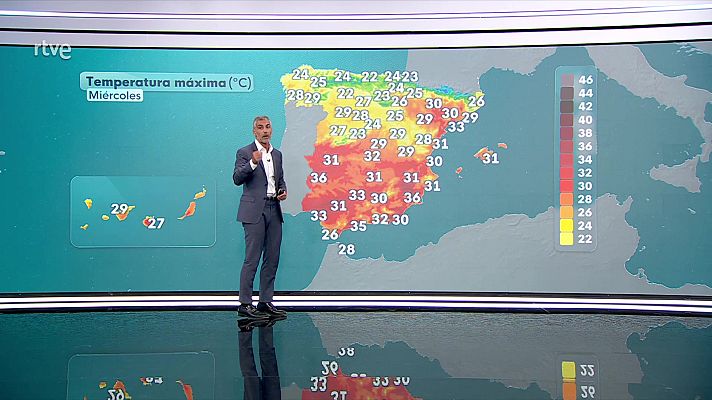 El tiempo - Temperaturas en descenso casi generalizado
