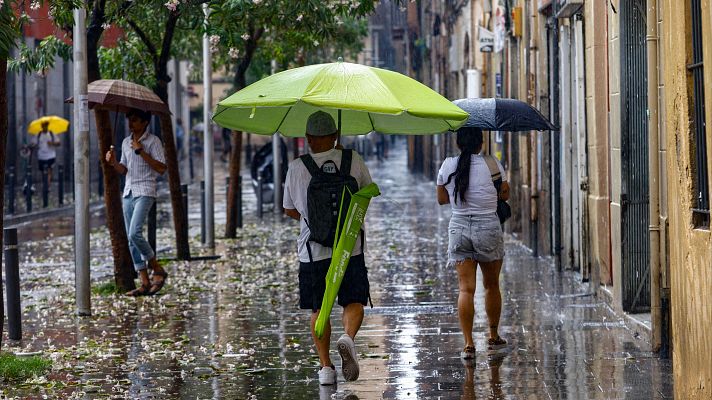 El tiempo - Una dana dejará lluvia fuerte o persistente en litorales catalanes, Baleares y Cantábrico