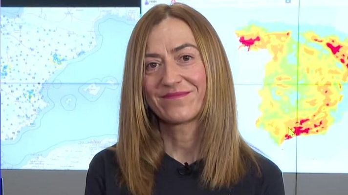 La hora de La 1 - Virginia Barcones: "Es mentira que el sistema de Protección Civil haya tardado cinco días en responder"