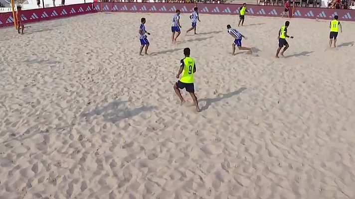 Fútbol  Playa - Copa Federación Masculina. Final: Roses Platja - CD Enpie Málaga Fútbol Playa