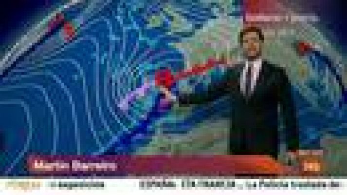 El tiempo - Precipitaciones y viento fuerte en gran parte de la Península