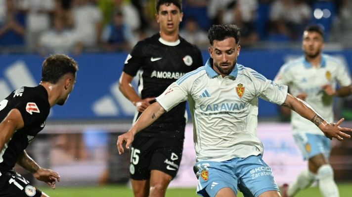 Resúmenes de LaLiga - Zaragoza - Andorra: resumen del partido de la 2ª jornada de Liga | Segunda
