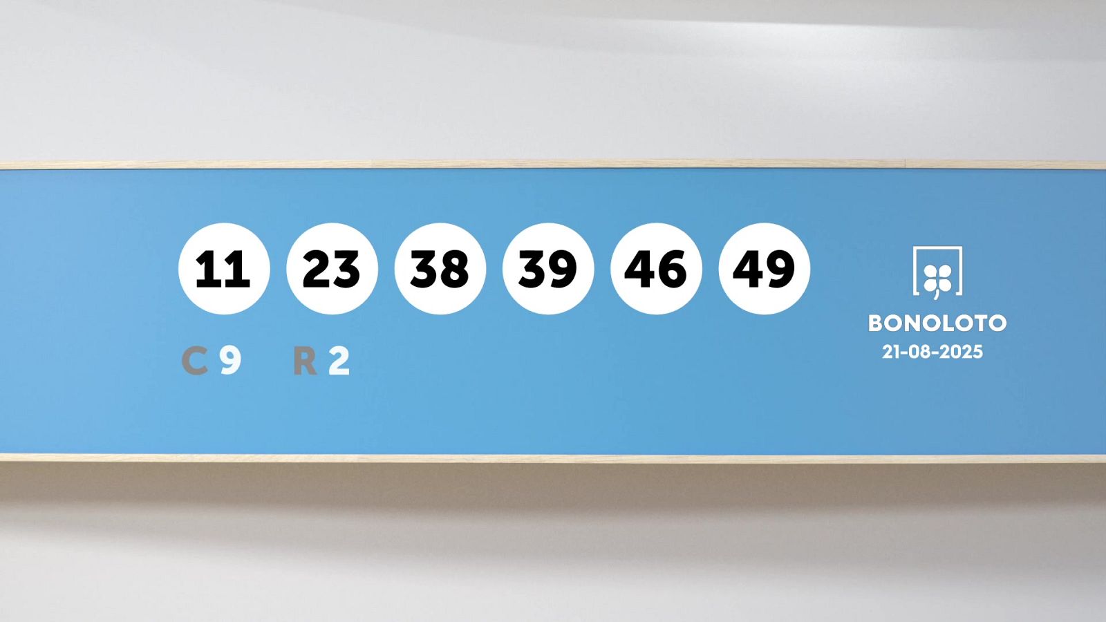 Sorteo de la Lotería Bonoloto del 21/08/2025 - Ver ahora