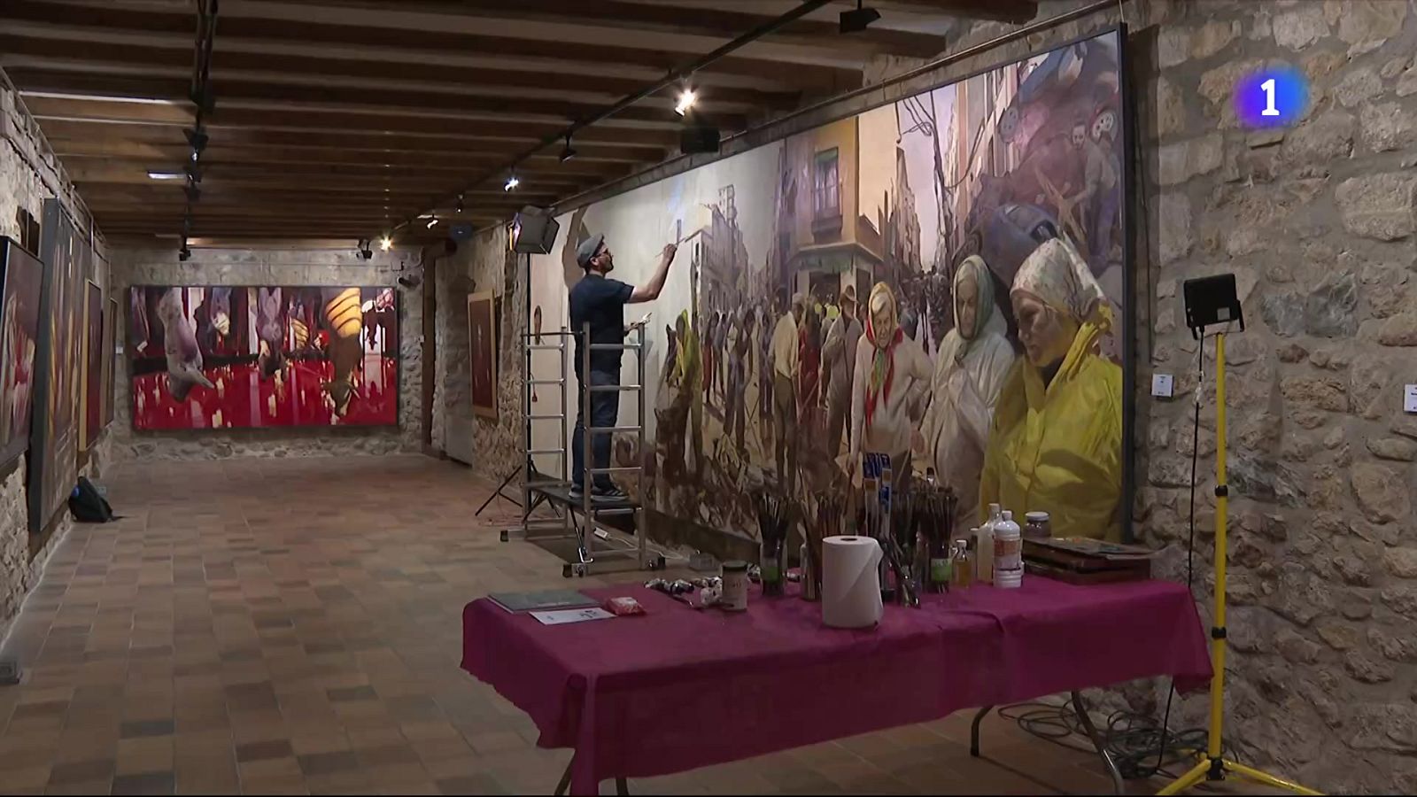 Kike Meana rendeix un homentage artístic a les víctimes de la dana - L'Informatiu | Veure