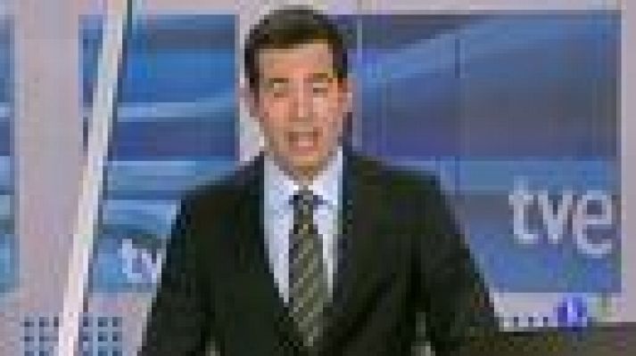 Telediario 1 - Mueren dos hombres en Cartagena al caerles encima un muro por culpa del viento