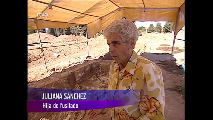 Informe Semanal - Extracto de 'Las fosas de la memoria', sobre San Rafael (Málaga)