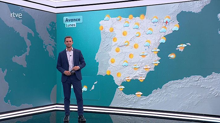El tiempo - Las temperaturas máximas descenderán en Rías Baixas y Andalucía occidental