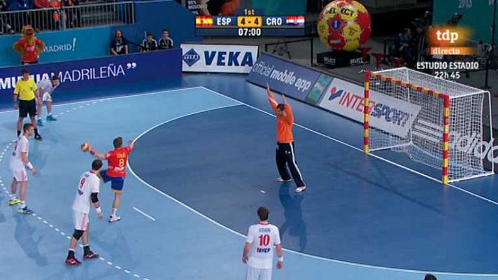 Mundiales de Balonmano - Grupo D: España- Croacia