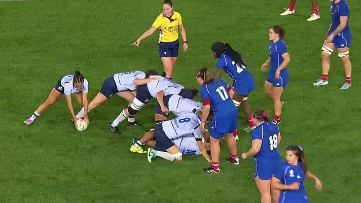 Rugby - Campeonato del Mundo Femenino: Francia - Italia
