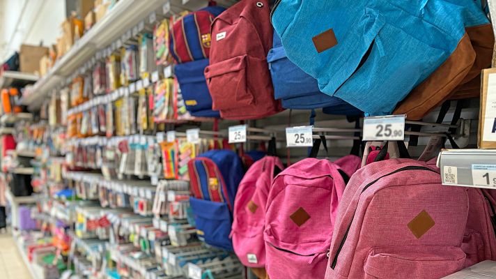 Telediario Fin de Semana - Con el fin de las vacaciones llega la vuelta al cole y será una de las más caras