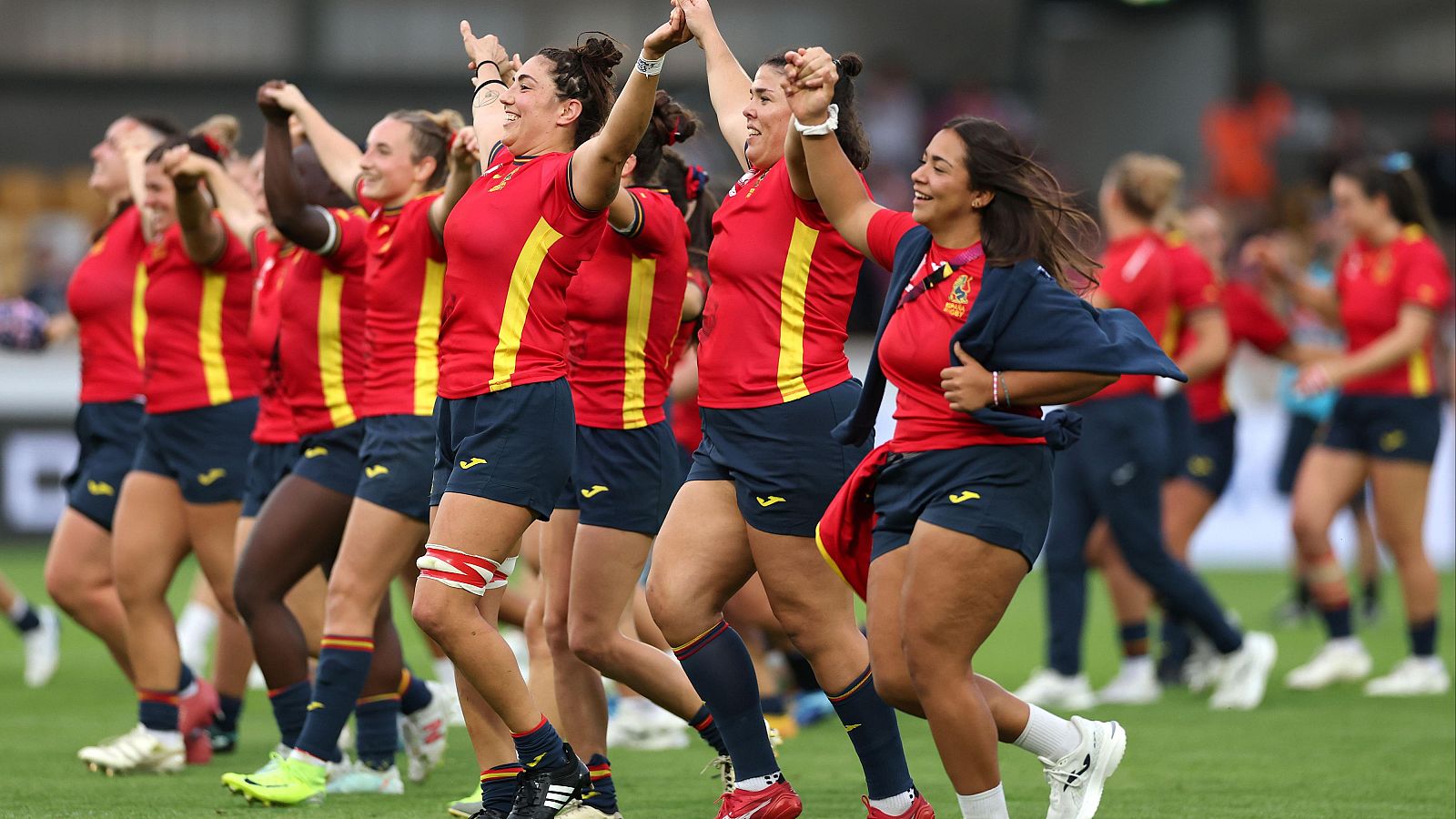 Ensayo de España para acabar el partido ante Nueva Zelanda - Rugby | Ver