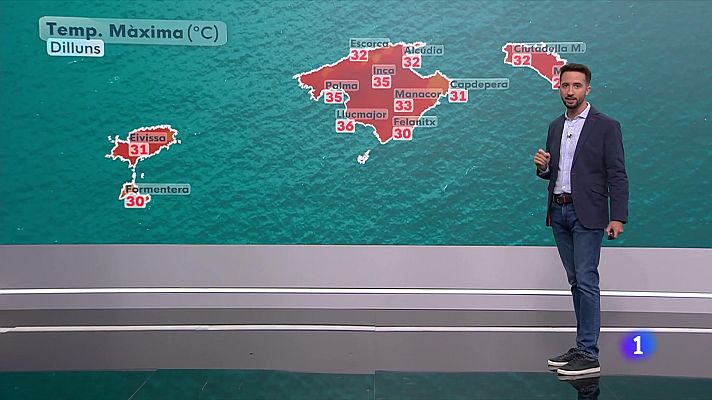 Informatiu Balear - El temps a les Illes Balears - 25/08/25