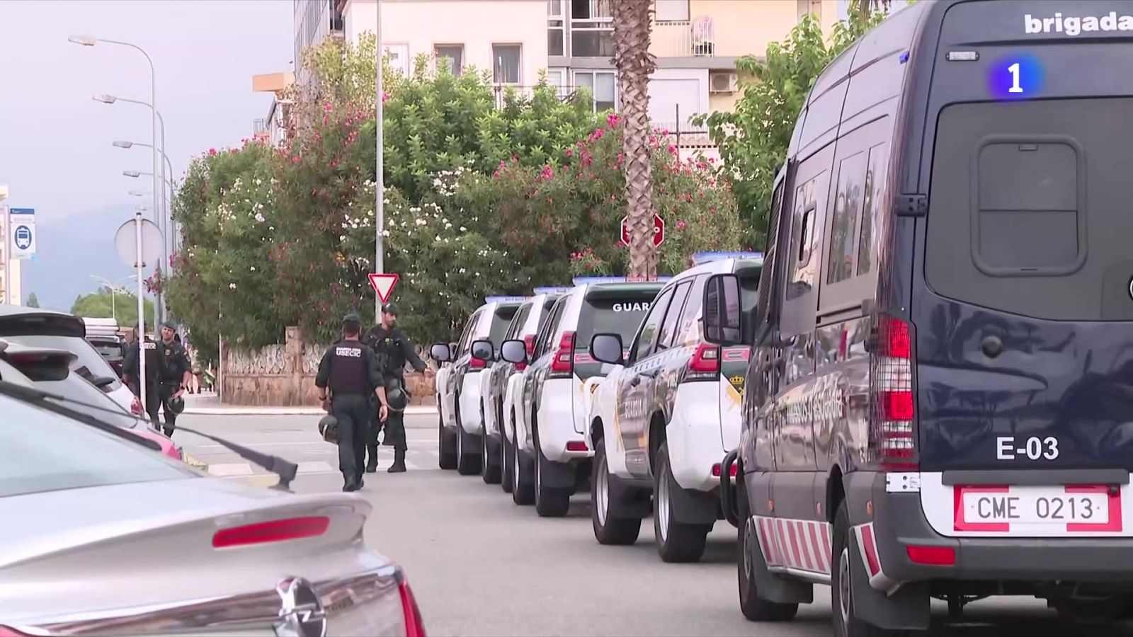 Almenys un detingut en un macrooperatiu policial contra la venda ambulant a Roses