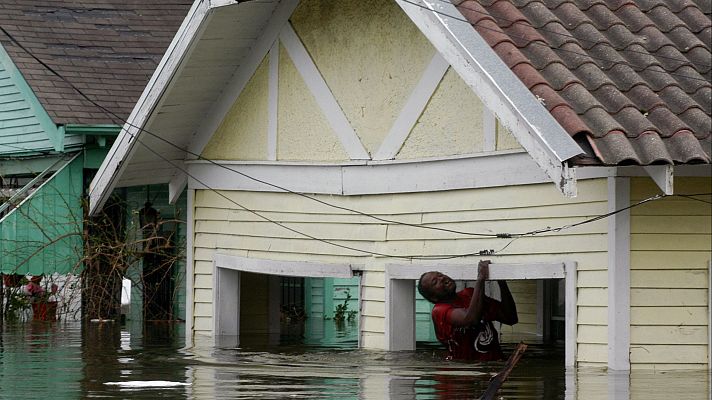Telediario 1 - Veinte años del Katrina, el huracán que arrasó Nueva Orleans