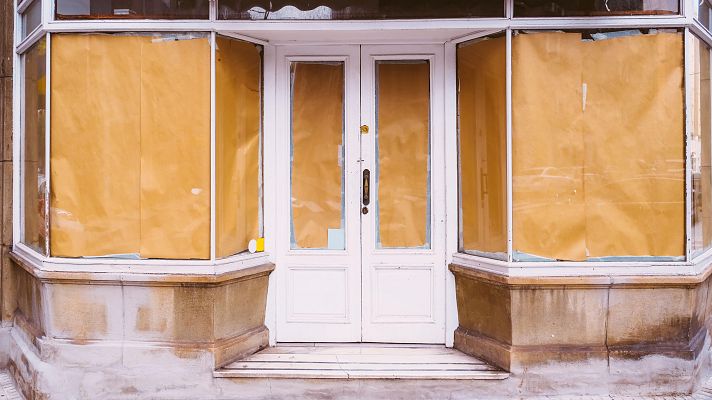 Telediario 1 - Más de 50.000 pequeños comercios han cerrado en cinco años