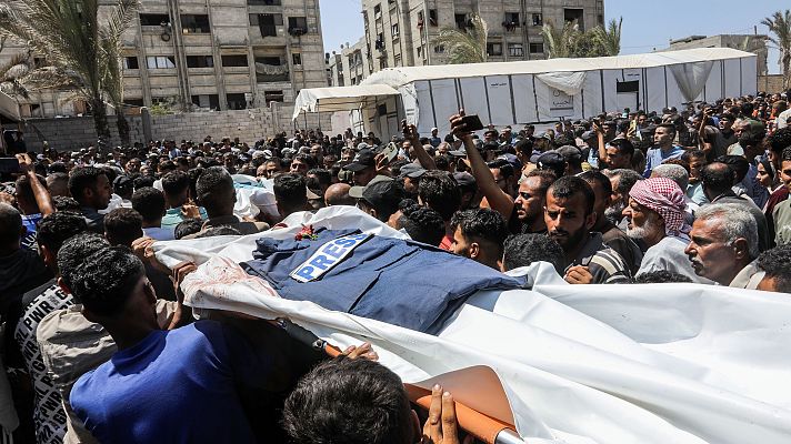 La tarde en 24h - Alfonso Bauluz, presidente de RSF: "Israel está consiguiendo que ejercer el periodismo en Gaza sea un acto suicida"