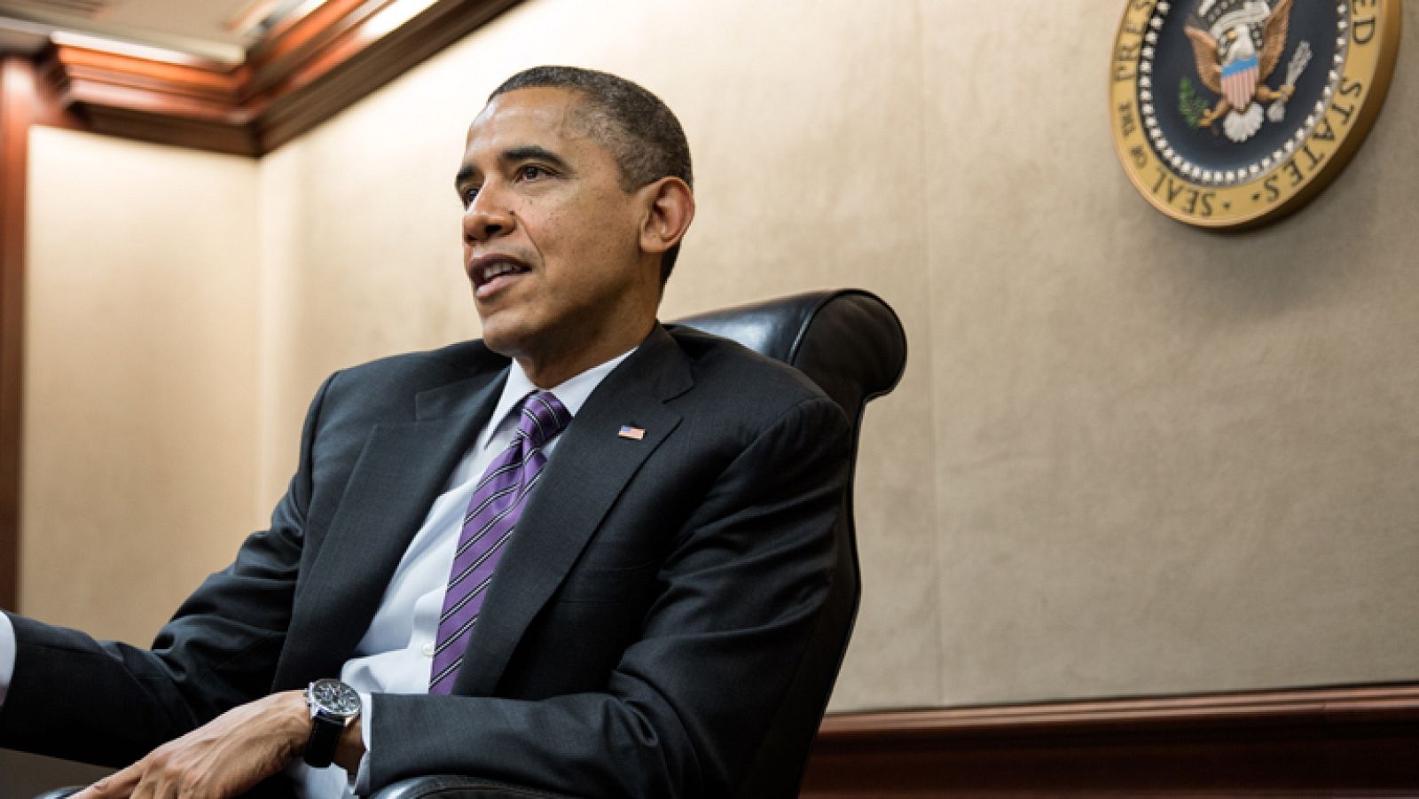 Barack Obama jura su cargo en una ceremonia privada en la Casa Blanca 