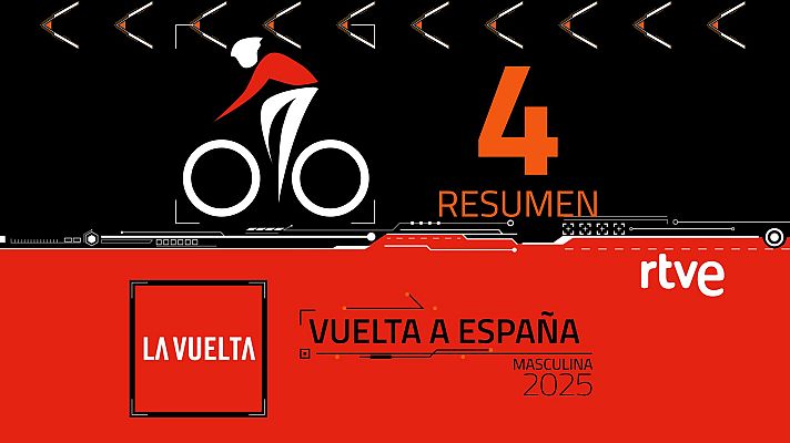 Vuelta ciclista a España - Resumen de la etapa 4 de la Vuelta a España 2025