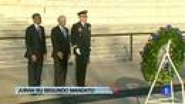 Telediario 1 - Obama jura hoy su cargo