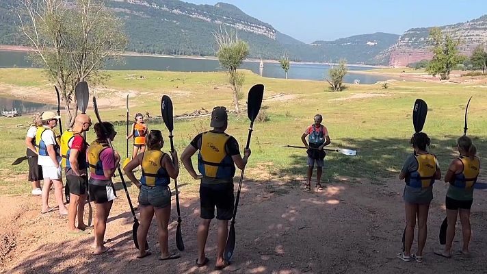 L'Informatiu - Els embassaments plens reactiven el turisme nàutic