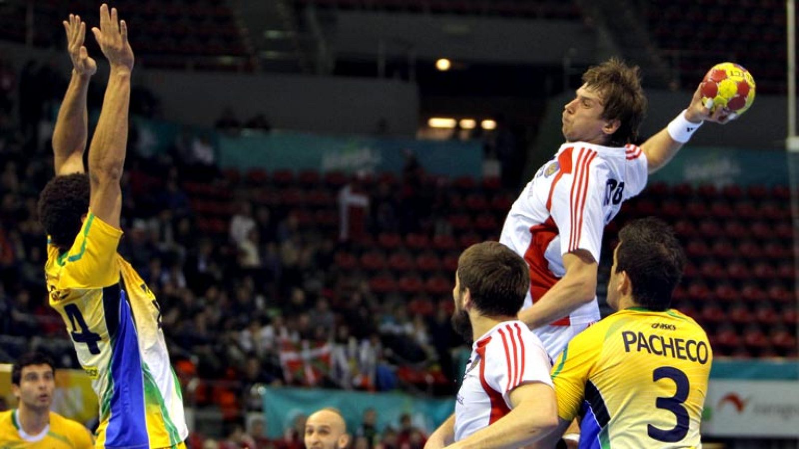 Mundial de Balonmano - 1/8 de final: Rusia - Brasil