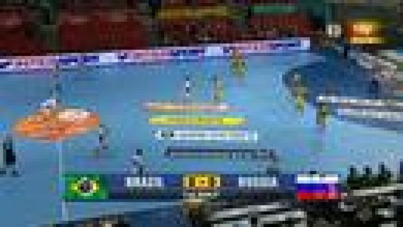 Mundial de Balonmano - 1/8 de final: Rusia - Brasil