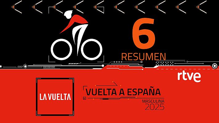 Vuelta ciclista a España - Resumen de la etapa 6 de la Vuelta a España 2025