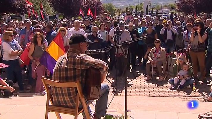 Informativo Telerioja - Conmemoración del 40 aniversario del cementerio La Barranca (Lardero, La Rioja)