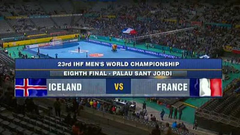 Mundial de Balonmano - 1/8 de final: Islandia - Francia  