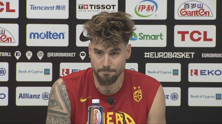 Baloncesto en RTVE - Juancho Hernangómez: "Hemos salido a verlas venir"