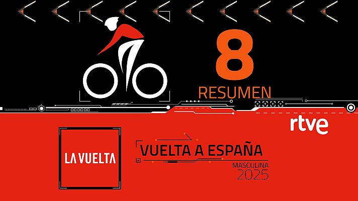 Vuelta ciclista a España - Resumen de la etapa 8 de la Vuelta a España 2025